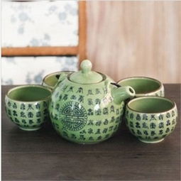 普潤日韓復(fù)古色釉陶瓷茶具12套件 高檔禮品之選，性價比購于51比購返利網(wǎng)